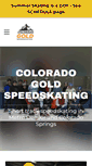 Mobile Screenshot of coloradogoldspeedskating.org